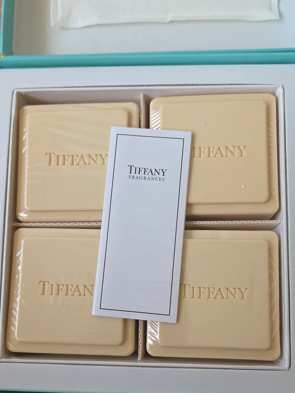 Tiffany & Co. Classic 4 Scented Soaps SEALED 14oz NWT In Box